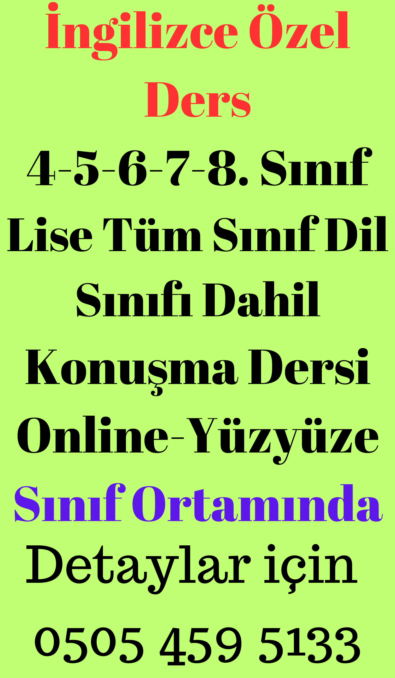 İkinci Önemli Duyuru